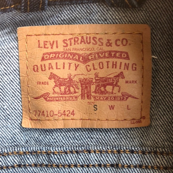 Levi’s classic denim jean jacket size small EUC - Picture 6 of 8